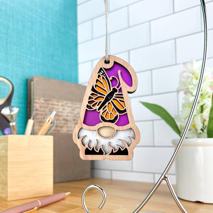 Forged Flare® - Wholesale Ornament - Monarch Butterfly Ornament | 3.75" (H) Garden Gnome Gift | Nature's Gnomes™6