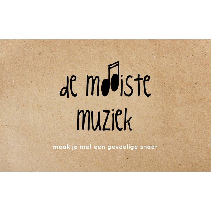Zinvol.nu - Wholesale Postcard - Postcard A79: You make the most beautiful music with...