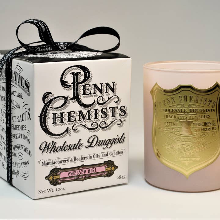 CHELSEA GIRL 10 OZ PHARMACY CANDLE for wholesale by PENN CHEMISTS