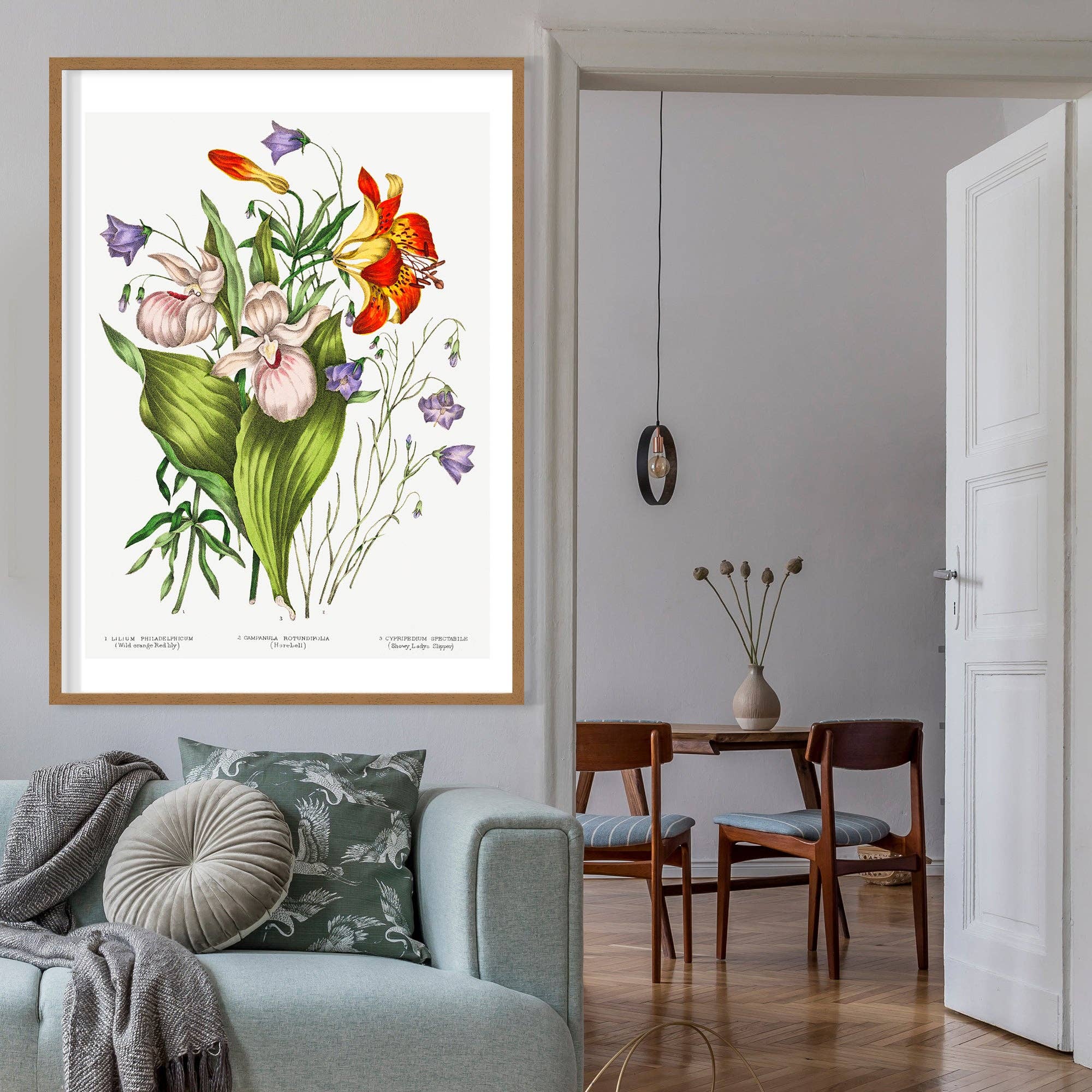 Ink & Drop – wholesale Art print – Canadian Wild Flowers Antique Illustration Print2