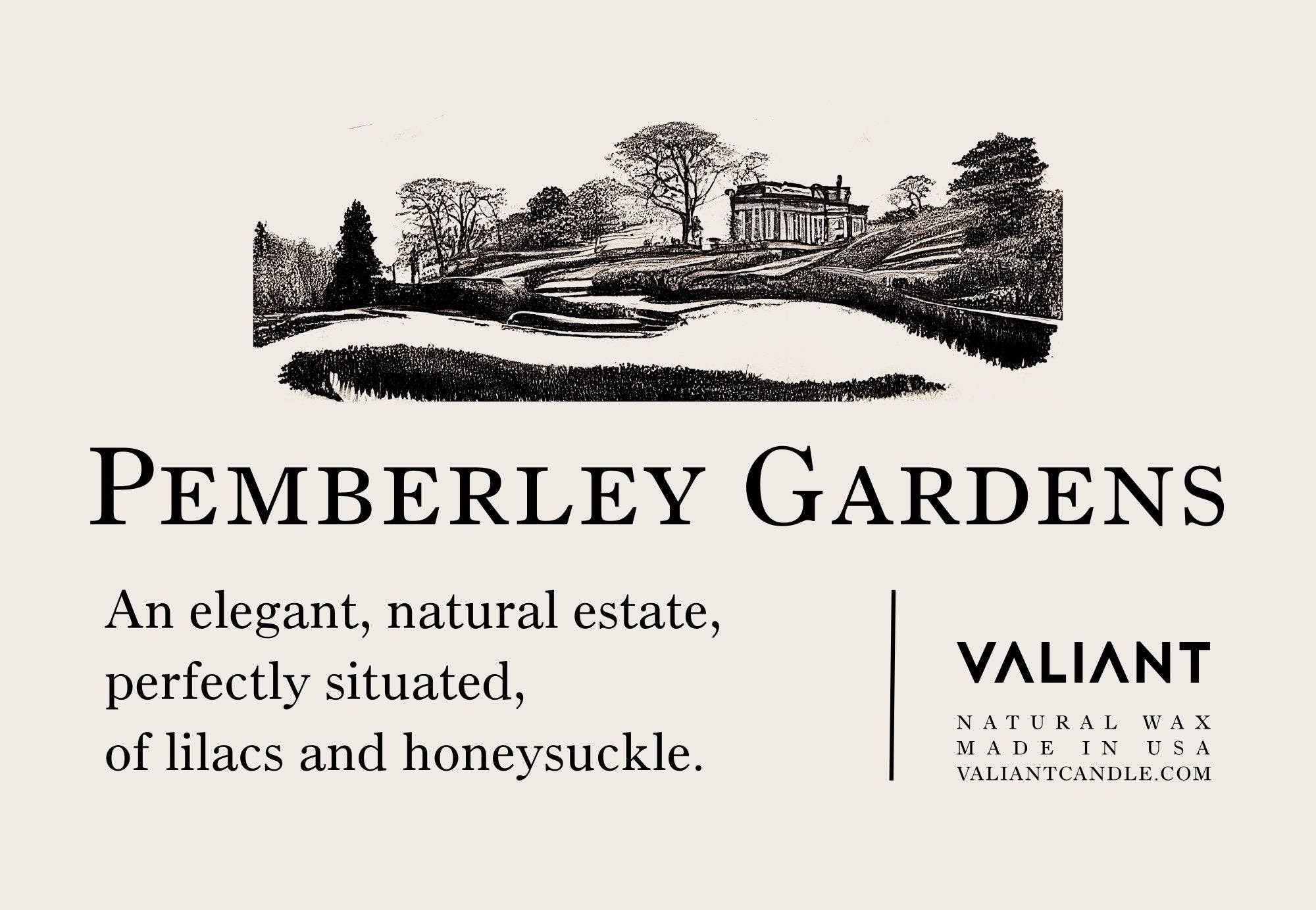Valiant Candle - Wholesale Jar/Filled Candle - Pemberley Gardens3