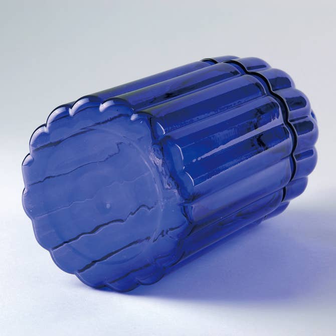 Time Concept - Wholesale Vase - Metropolitan Elegance Ribbed Glass Flower Vase6