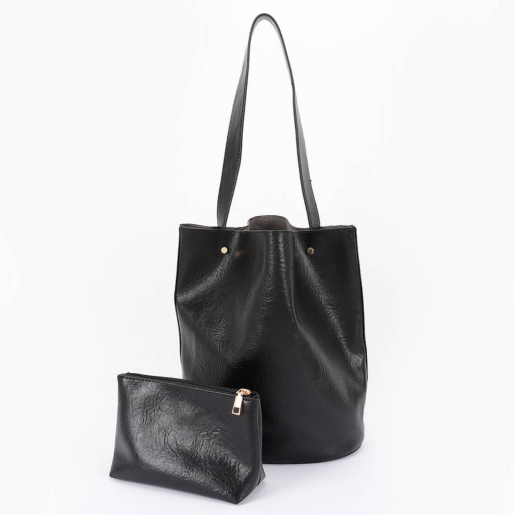 3AM BY H&D ACCESSORIES - Wholesale Tote Bag - Women's - Vegan leather Tote Bag0