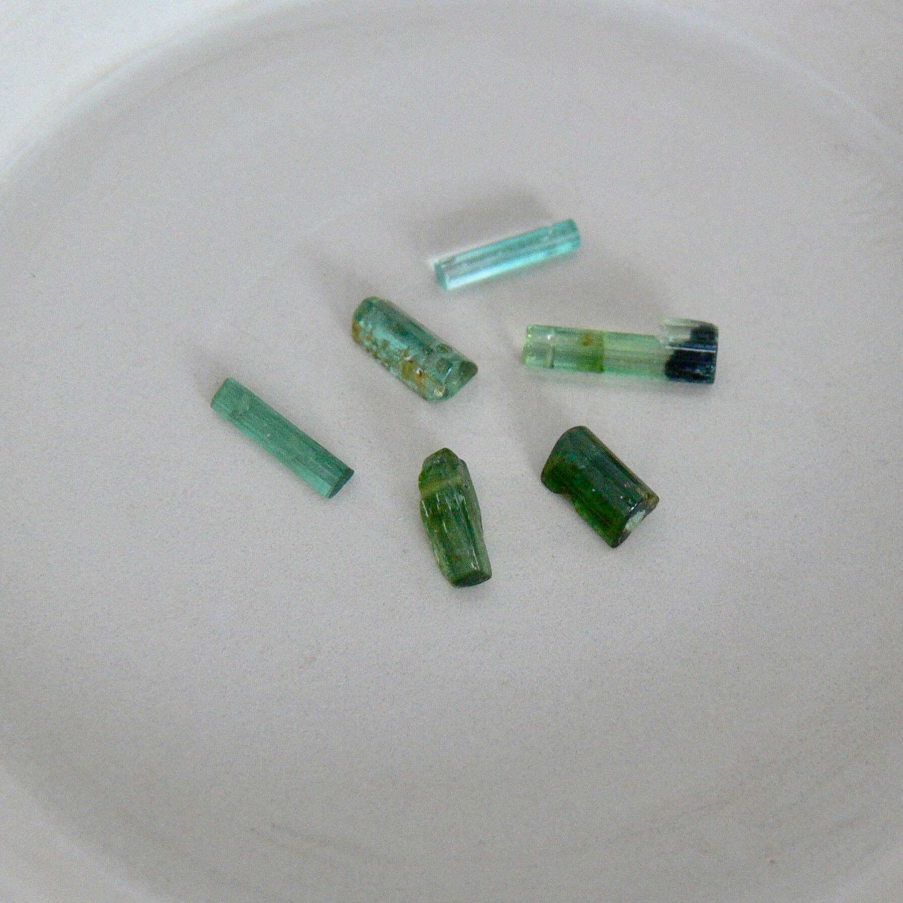 Rope and Leather - Wholesale Pendant/Charm Necklace - Tourmaline and Silk Necklace1