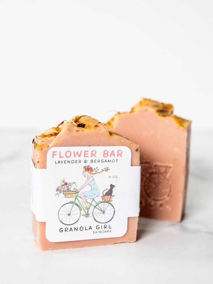 Sabonete em Barra de Flores - Edição Sazonal de Primavera por atacado de Granola Girl Skincare