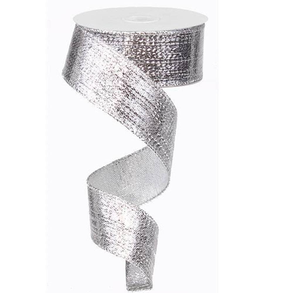 Trendy tree - Wholesale Ribbon - Gift Wrapping - 1.5" Silver Metallic Ribbon RG01399260