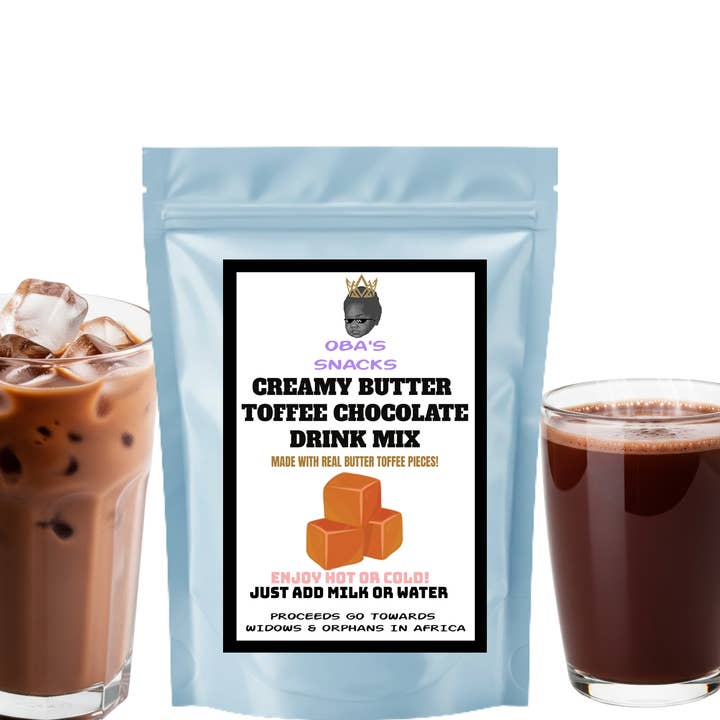 Premium chokladdryckmix - Krämig smörkola för wholesale av Oba's Snacks