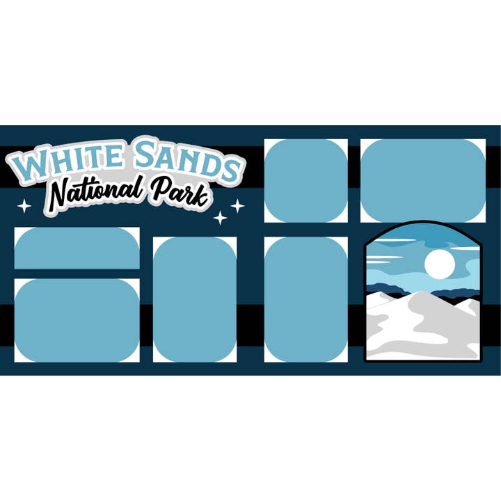 White Sands National Park for wholesale by Scrapbook Concierge