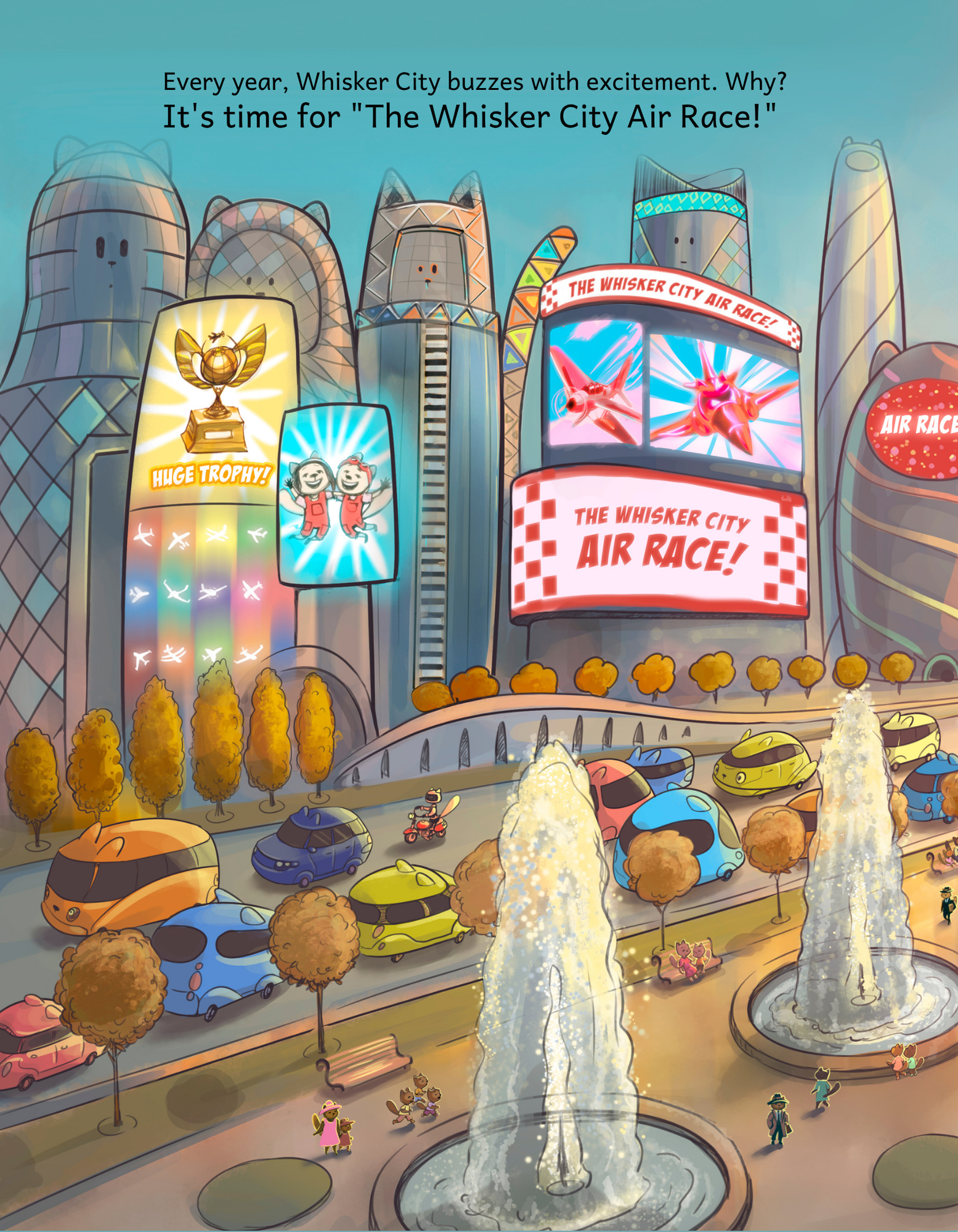 Miso and Kili's Treasure Shop - Wholesale Early Reader Book (6-8) - The Whisker City Air Race3