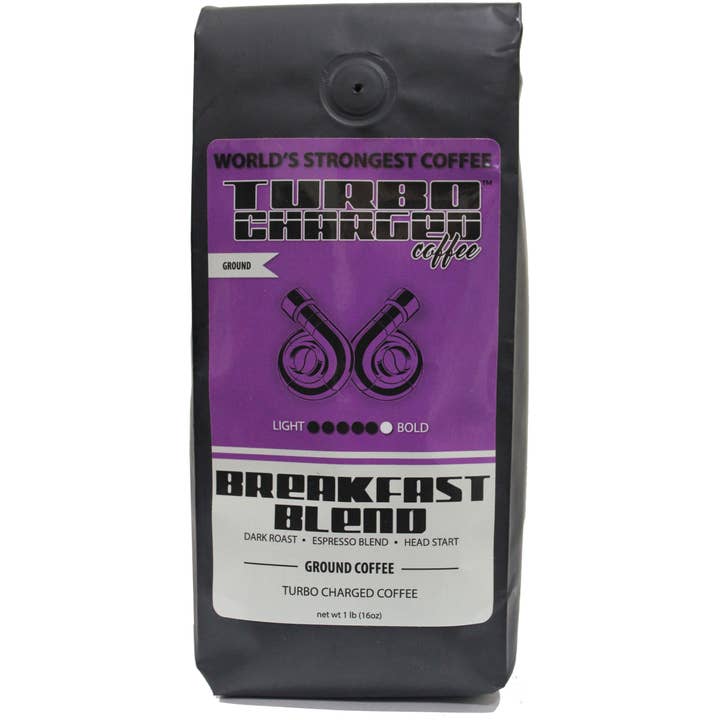 Frukost blandning Turbo laddat malet kaffe för wholesale av Lumina Global, Inc