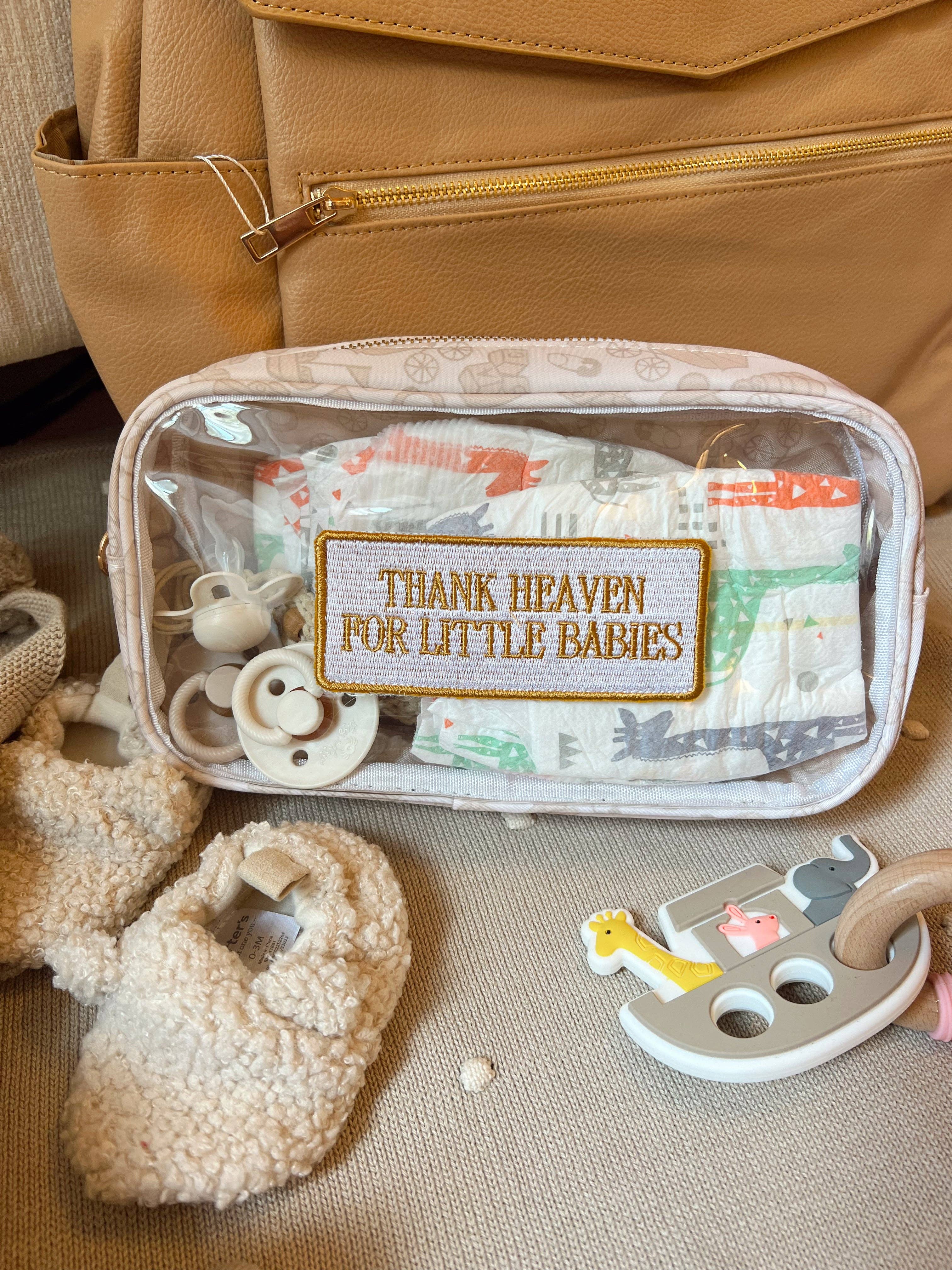 KENZKUSTOMZ - Wholesale Makeup/Cosmetic Bag - Thank Heaven - Medium Clear Bag2