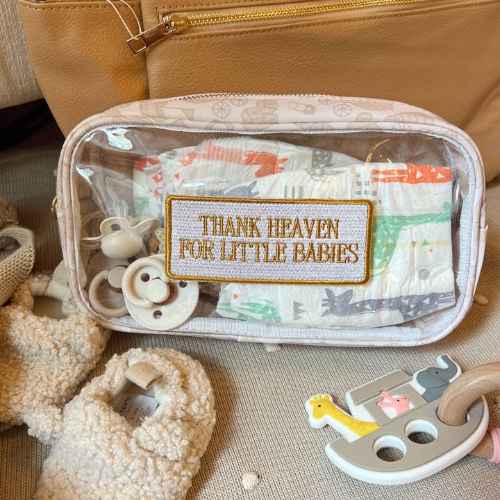 KENZKUSTOMZ - Wholesale Makeup/Cosmetic Bag - Thank Heaven - Medium Clear Bag2