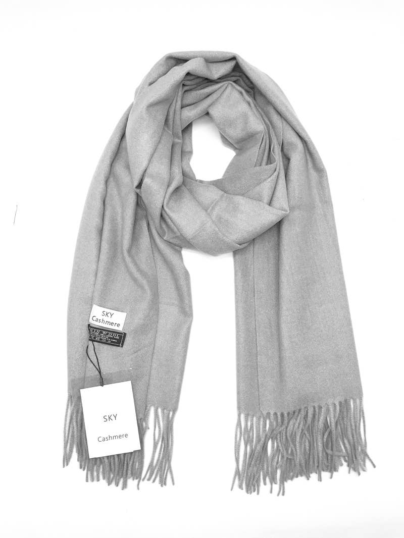 LINETA - Wholesale Scarf - Women's - SKY-88 Very Thick Plain Scarf11