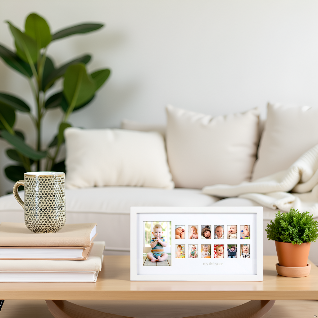Pearhead - Vente Cadre photo - Enfant et bébé - Photo Moments Première Année Cadre souvenir4