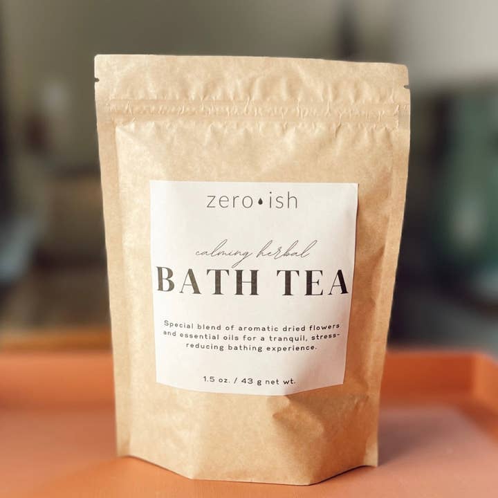The Zeroish Company - Wholesale Bath Soak/Milk - Calming Herbal Bath Tea2