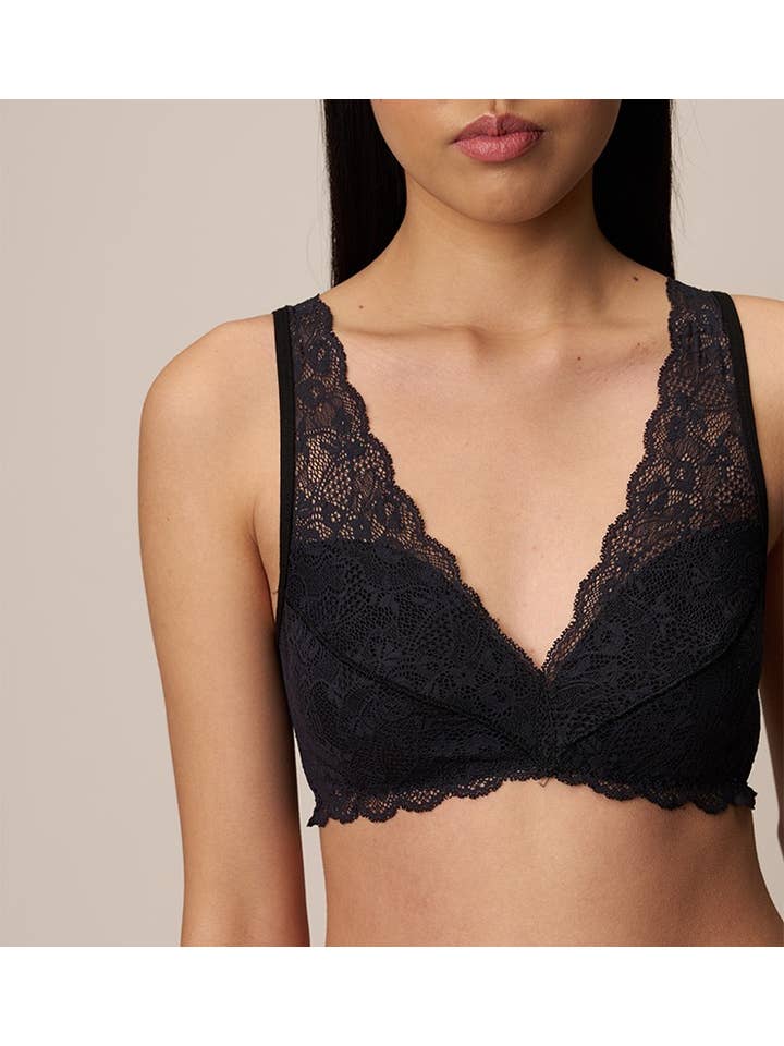 CASAGiN - Wholesale Bralette - Women's - Biodegradable lace and natural fabric bra3