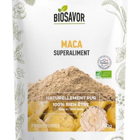 BioSavor - Wholesale Protein/Superfood Powder - Organic Maca Powder 200 g