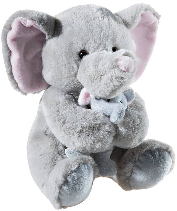 Heunec - Wholesale Stuffed/Plush Toy - Kids & Baby - Elephant With Baby