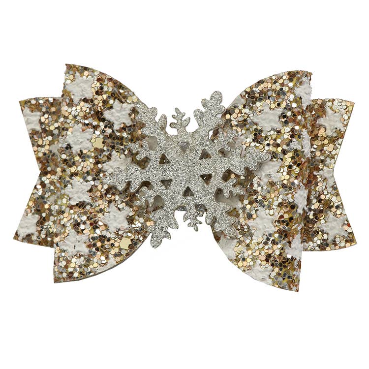 Sparkle Sisters by Couture Clips - Vente Nœud pour cheveux – enfant - Arc Floon de Neige1