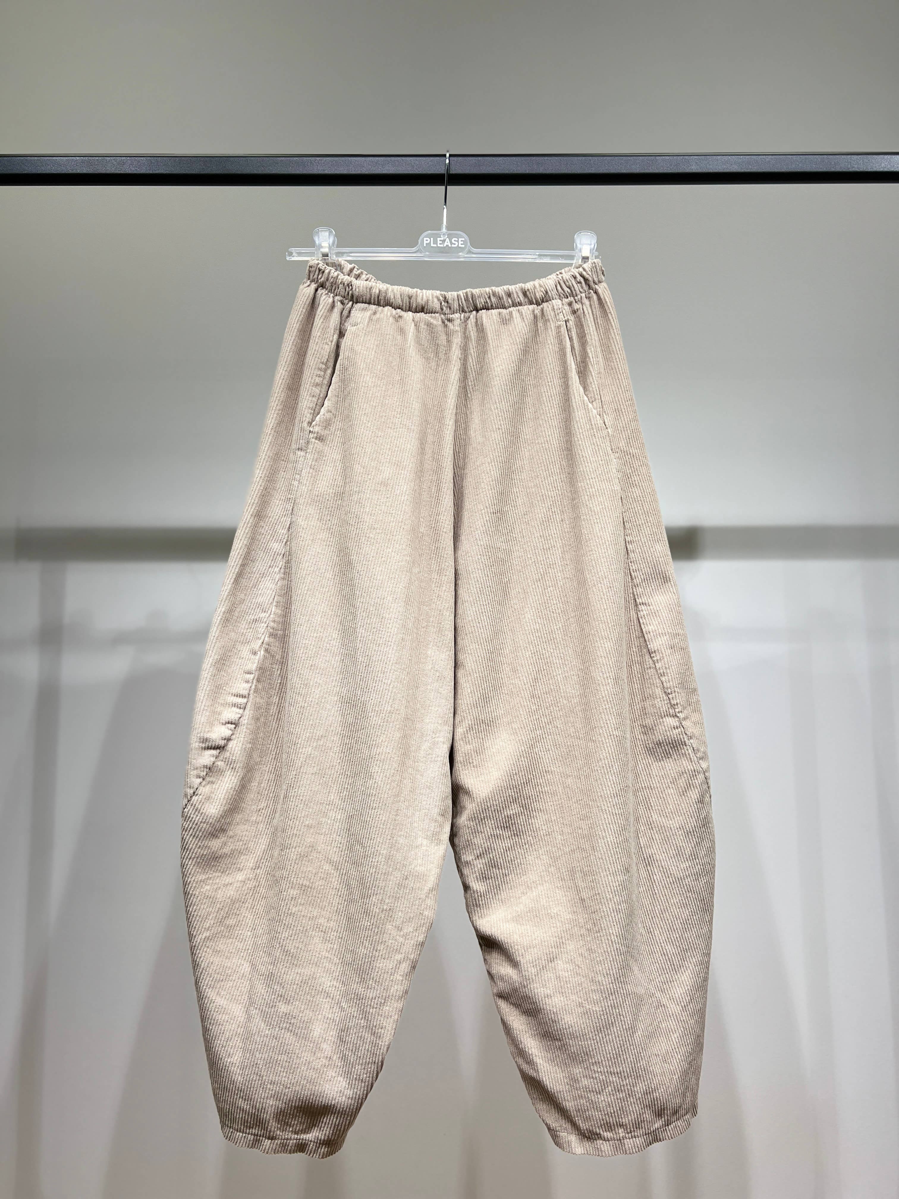 L'Emotion – wholesale Pants – Women's – Balloon Pants Elastic Waist Corduroy 100% Cotton11