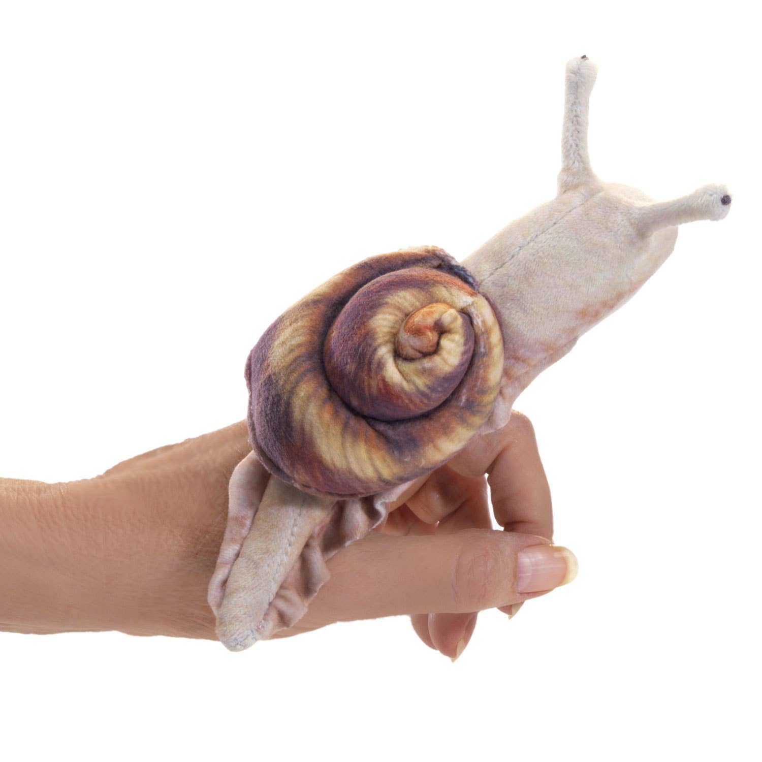 FOLKMANIS-PUPPETS - Wholesale Finger Puppet - Kids & Baby - Mini Snail/Mini Snail 80031