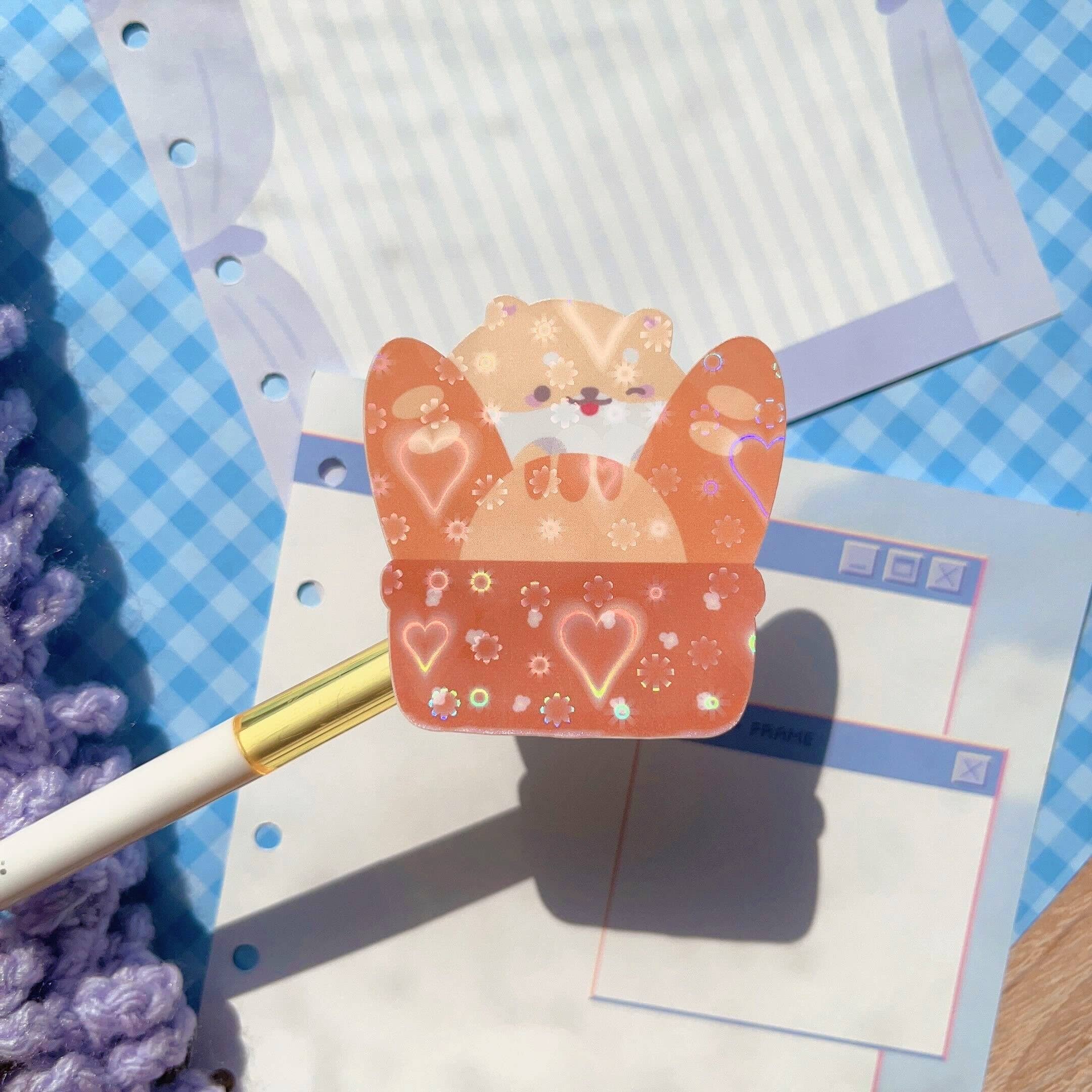 Bwread Shop - Wholesale Sticker - Cute Shiba Bread Bakery Sticker0