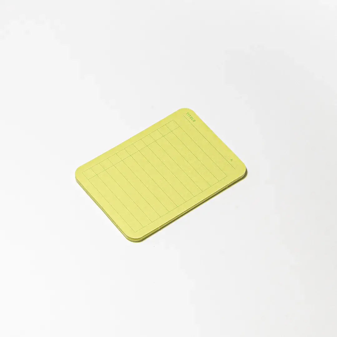 Foglietto - Wholesale Stationery/Notecard Set - Deck of A7 single-colored memo cards51