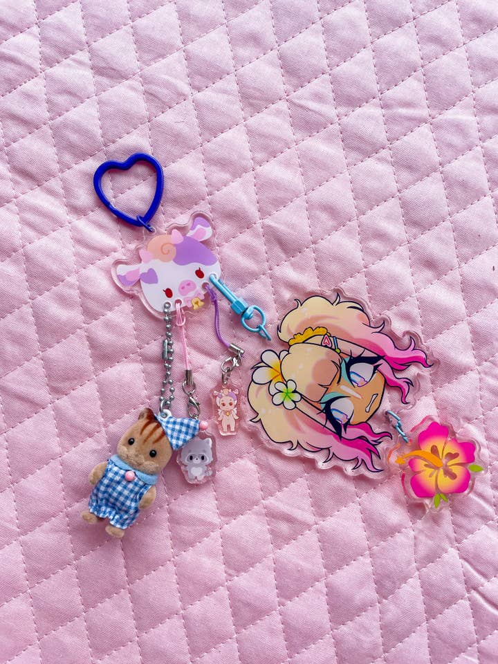 Jolene Charm Nøglering for engroshandel hos Basura Gang