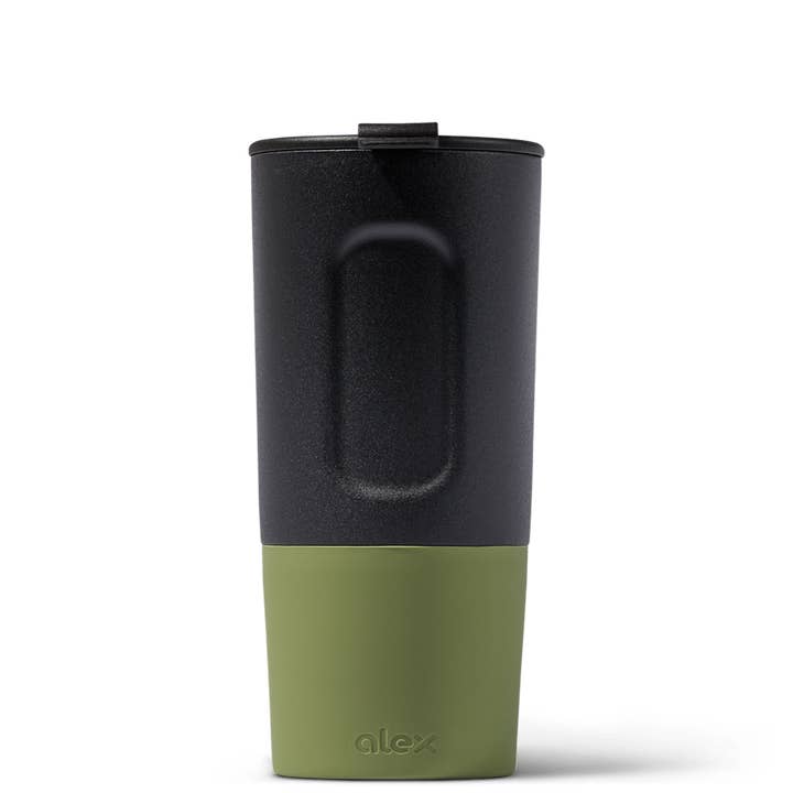 Tumbler 16oz Black - Olive for wholesale by AlexBottle