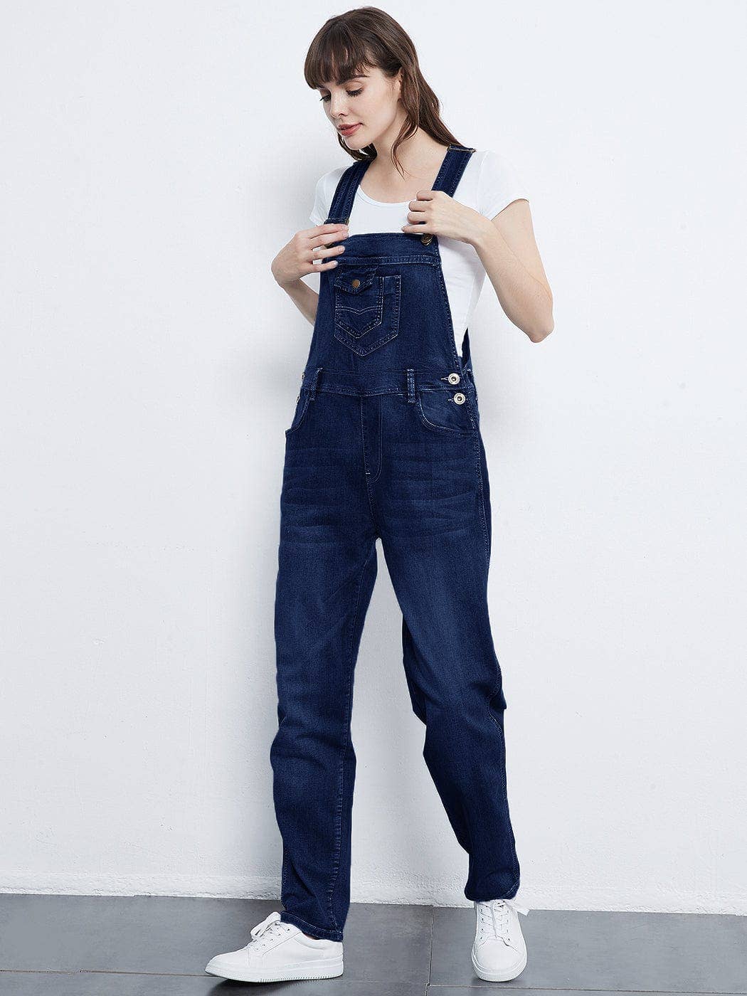 Anna Kaci Wholesale - Wholesale Overalls - Women's - Vintage Straight-Leg Overalls54