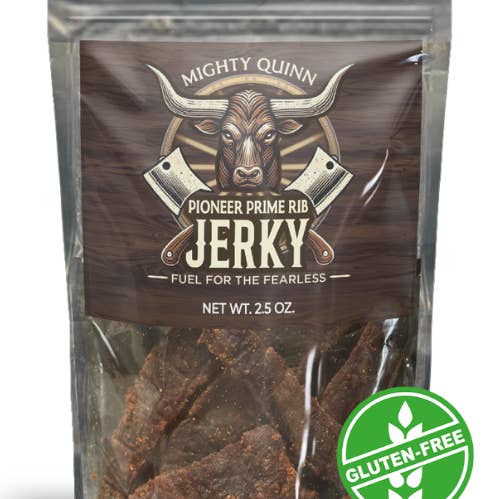 Mighty Quinn Jerky - Wholesale Jerky - Pioneer Prime Rib Beef Jerky0