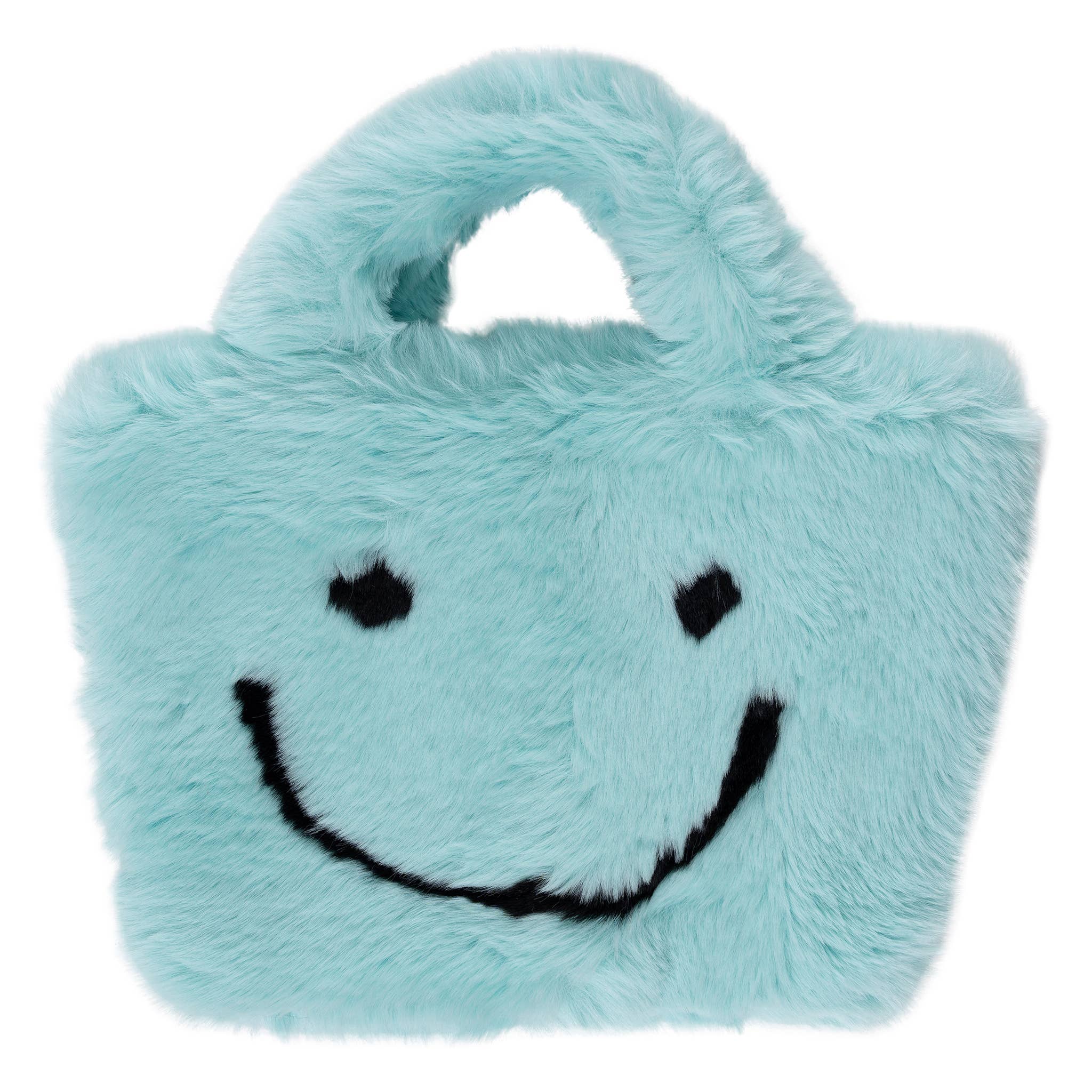 Malibu Sugar - Vente Sac à bandoulière – enfant - Sacs à main visage souriant en fausse fourrure pelucheuse0