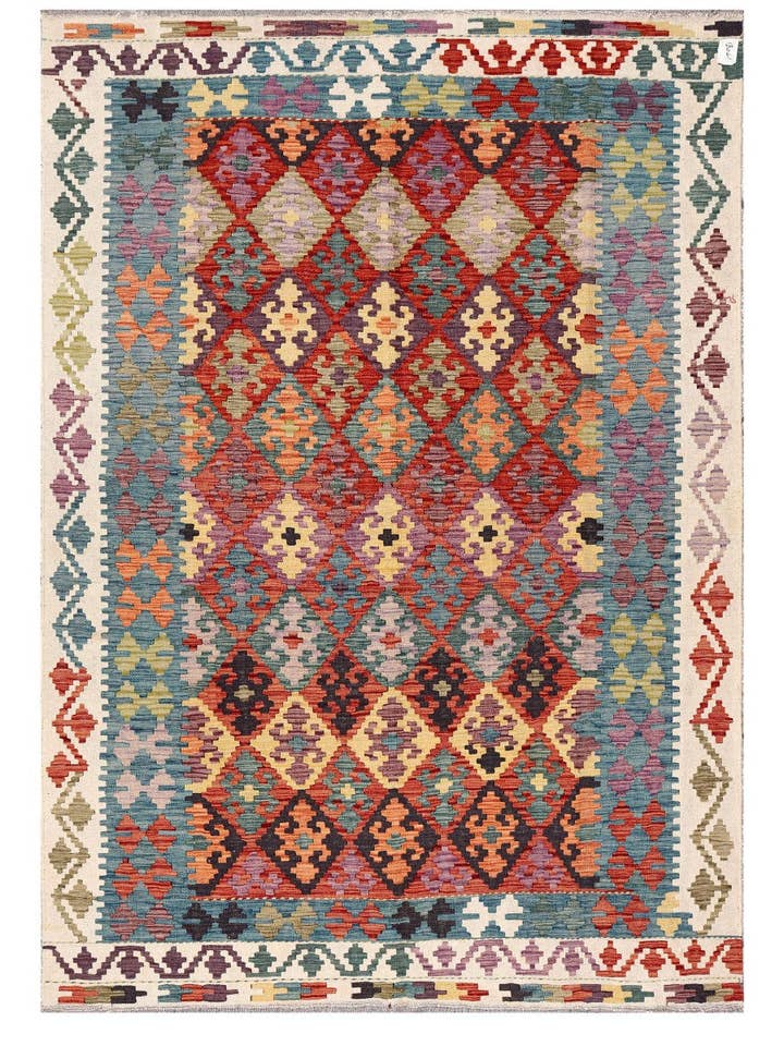 Maimana Afghanistan Kilim Teppich - 238 x 167 cm für den Großhandel von Imaco Rugs