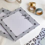 Notitieblok vierkant XOXO for wholesale by Dreamkey Design