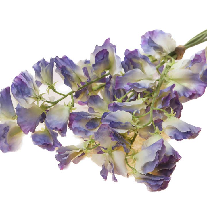 Mezu Silk Flowers - Vente Fleurs artificielles - Pois de senteur lilas artificiel2