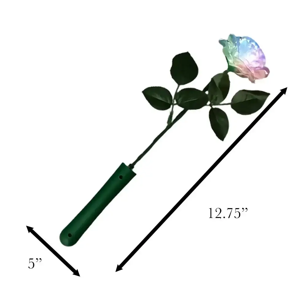 Blinkee.com, LLC - Vendita all'ingrosso Giocattolo luminoso - Bambini e neonati - Petali iridescenti di rosa multicolore illuminati2