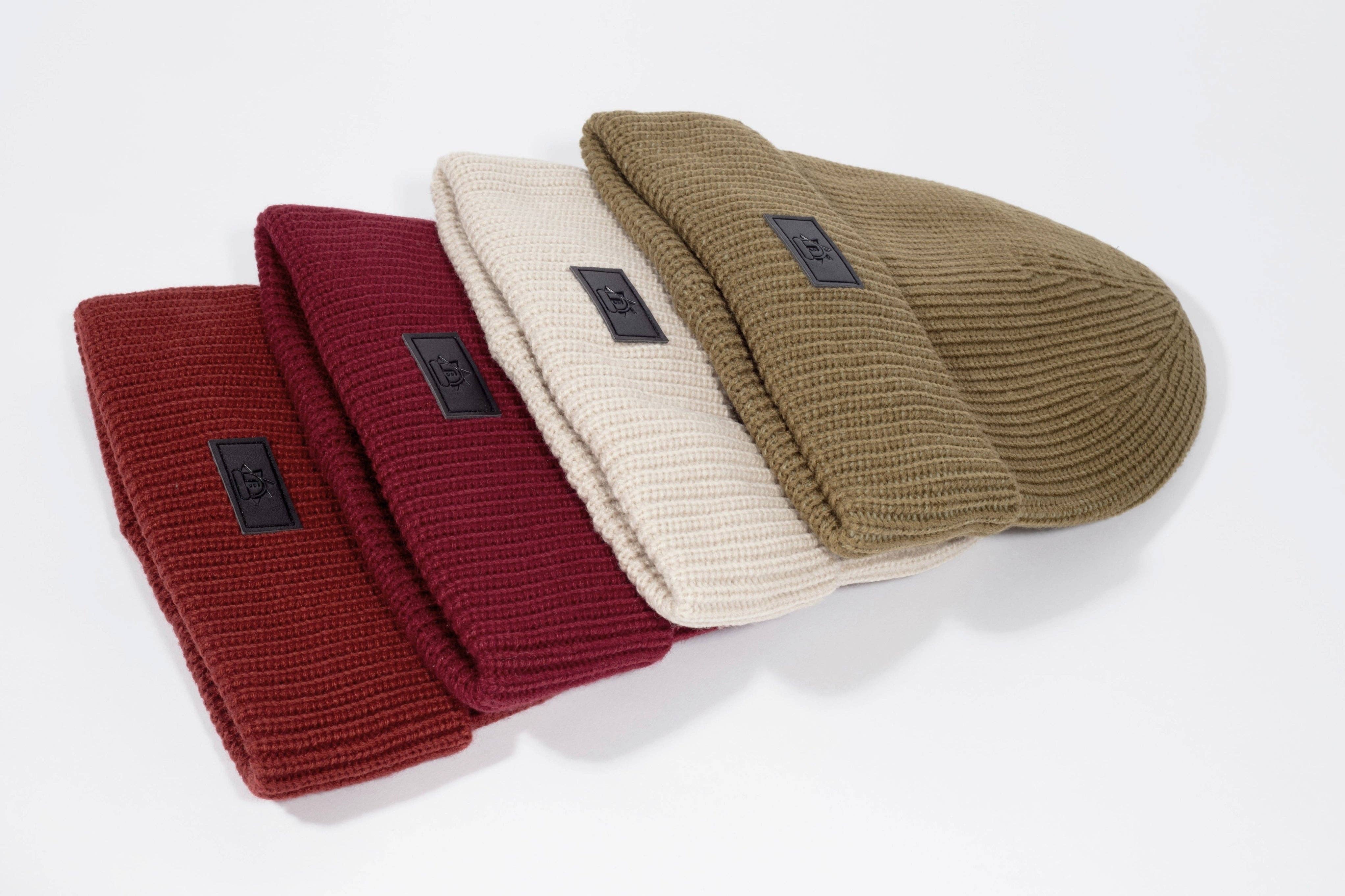 Black Sunrise - Wholesale Beanie - Women's - Absolute Rebel Green Satin Lined Beanie9