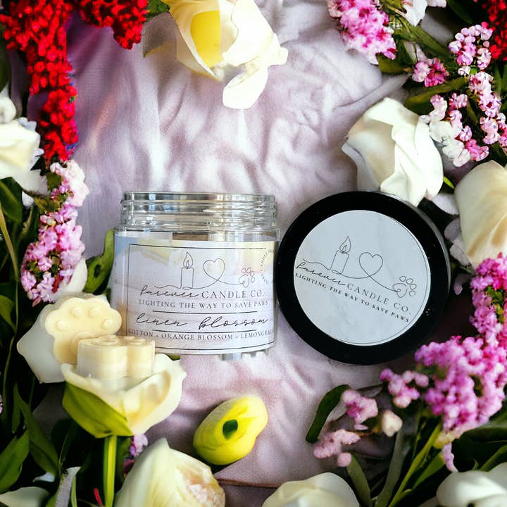 Linen Blossom Wax Melts for wholesale by Furever Candle Co.