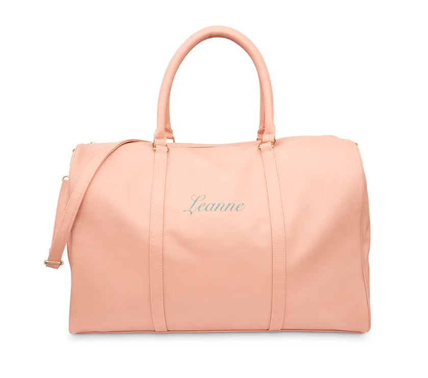 Weddingstar Inc. - Wholesale Duffel- en weekendtas - Dames - Weekender reistas van kunstleer voor dames - lichtroze11