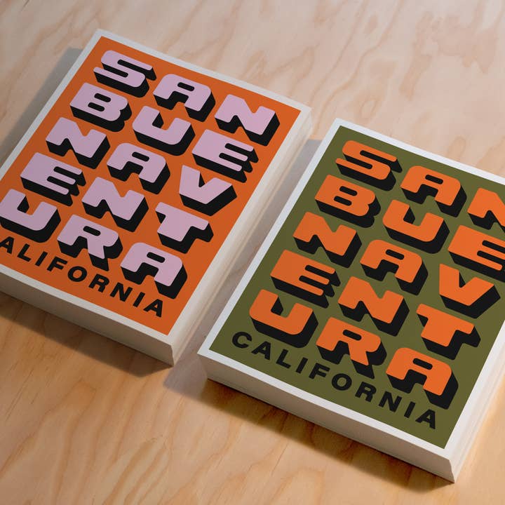 Kamin Tersieff - Wholesale Poster - San Buenaventura California Poster - Surf Spot - Beach Print