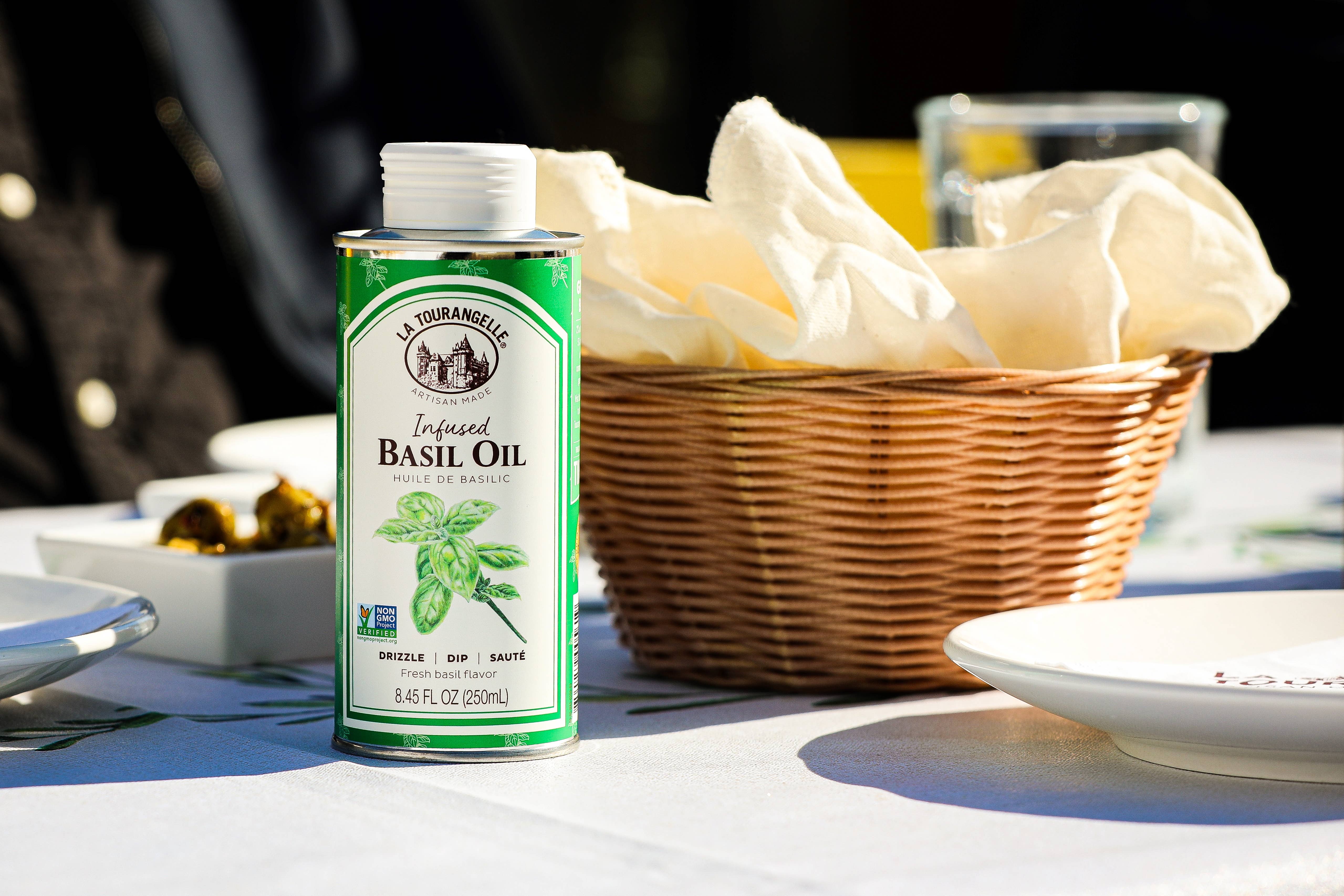 La Tourangelle - Wholesale Cooking Oil - La Tourangelle Basil Infused Oil, 8.45 Fl Oz - 6 Units3