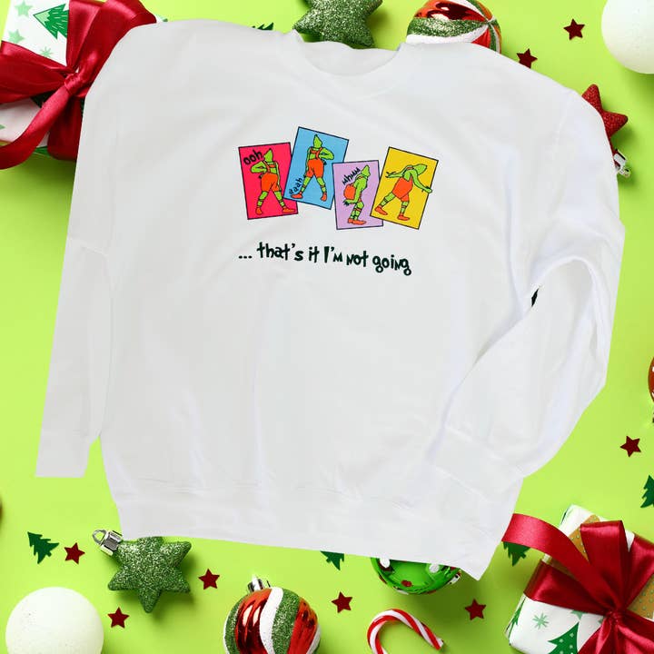 Sweatshirt voor jongeren I'm Not Going voor wholesale door Sweet Miracles H+M