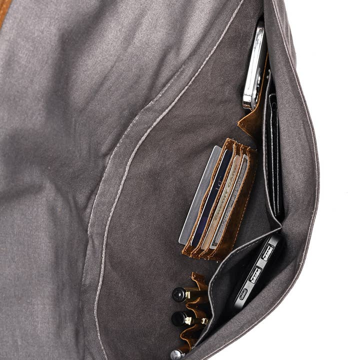 TSD Brand – wholesale Briefcase – Unisex – Valley Oak Canvas Brief Bag28