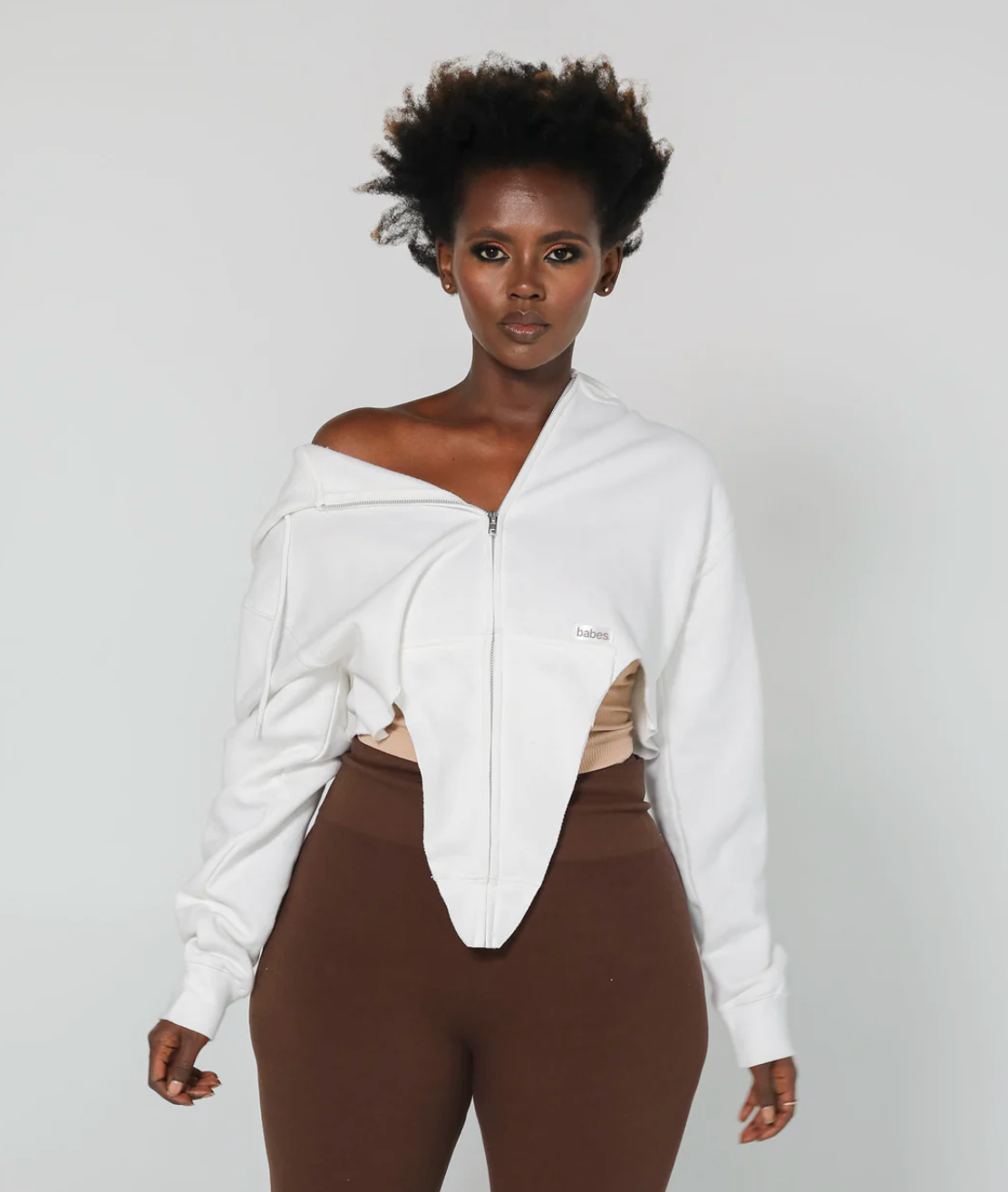 Babes - Wholesale Hoodie - Women's - LA Winter Hoodie (black)13