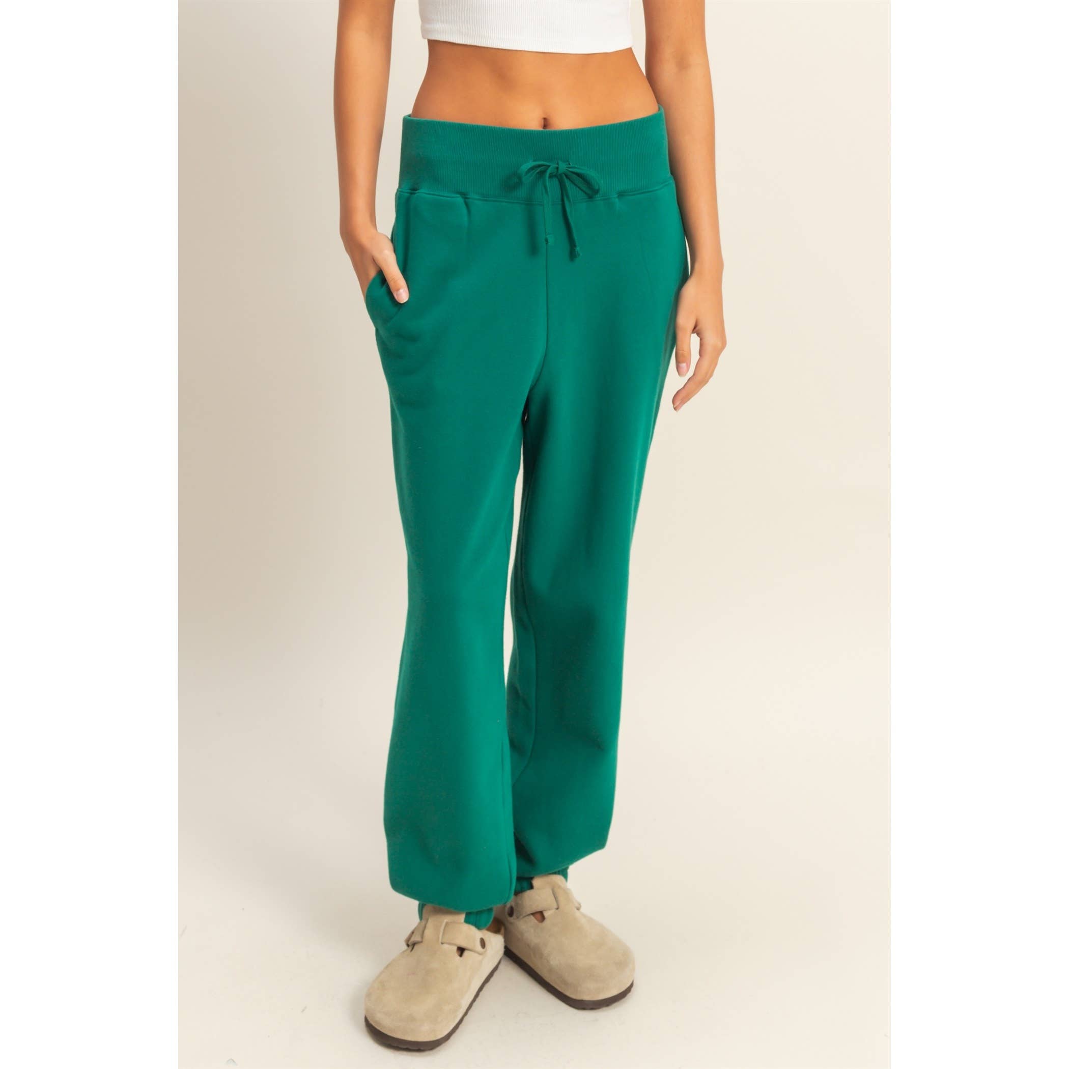 Double Zero - Vente Pantalon – femme - Pantalon de jogging taille haute26