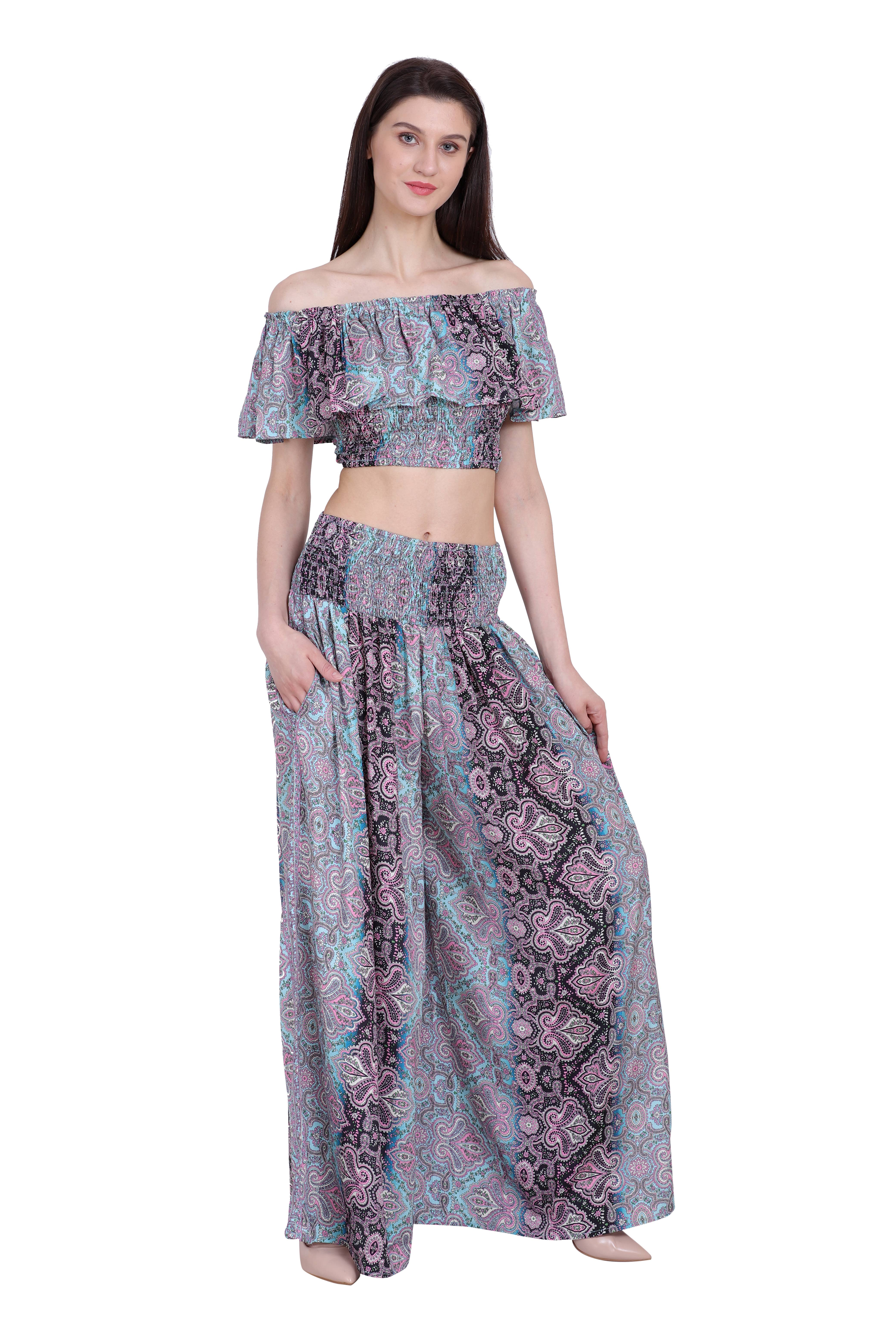 Advance Apparels - Wholesale Top & Pant Set (NOT Loungewear) - Women's - 2 Piece Silk Set3