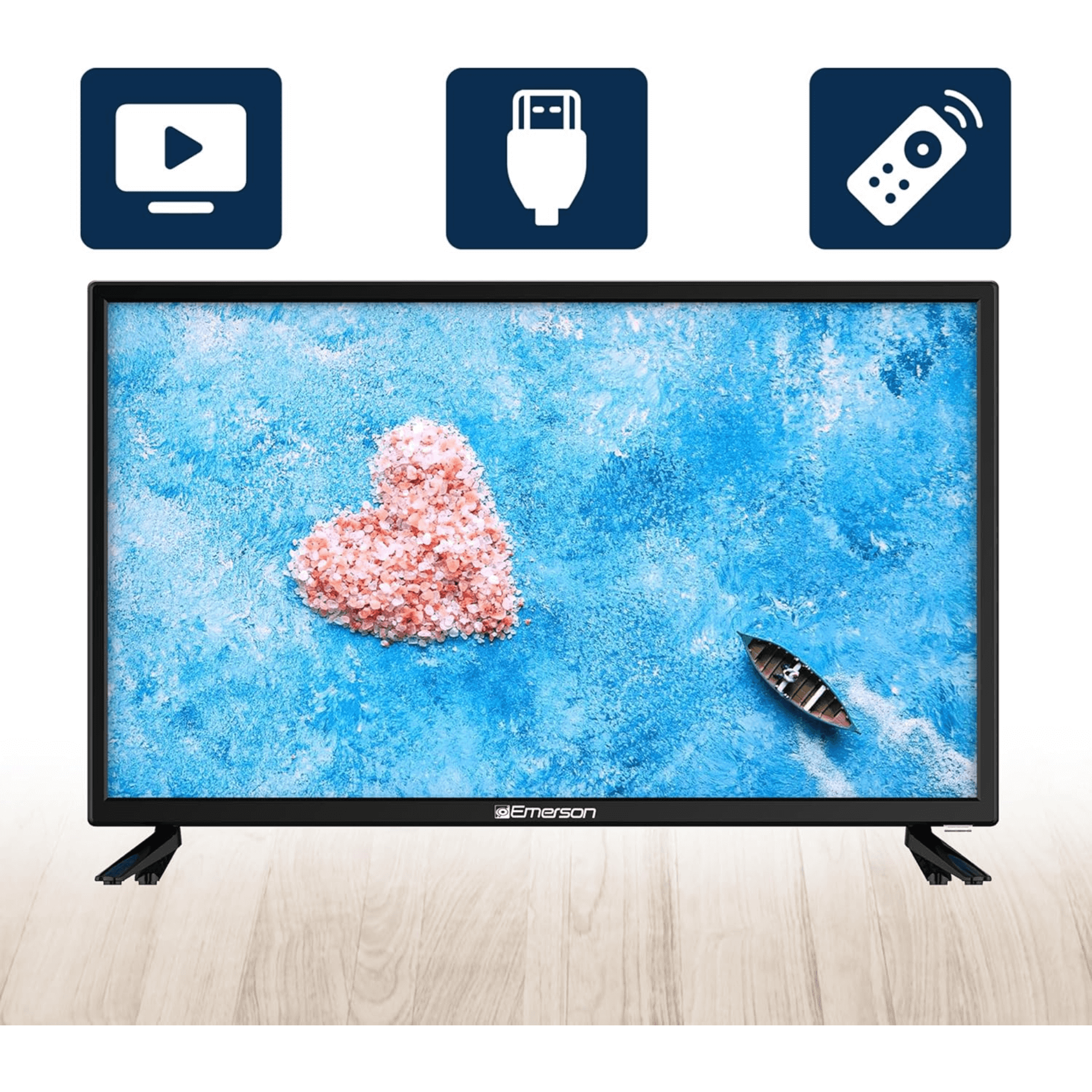 JupiterGear Home - Vendita all'ingrosso Decorazioni da tavolo - Televisore LED HD widescreen da 24" classe Emerson6