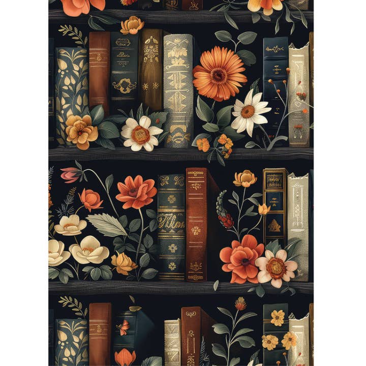 The Vintage Book Nook Kindle Insert for wholesale by CGS.Creations