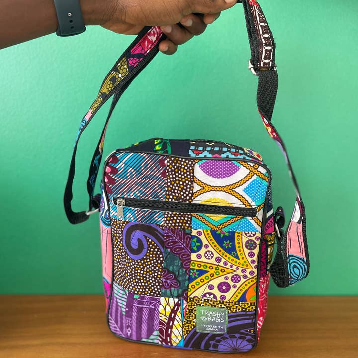 Trashy Bags Africa – wholesale Crossbody bag – Women's – Upcycled Crossbody Bag (aka Felele Bag)