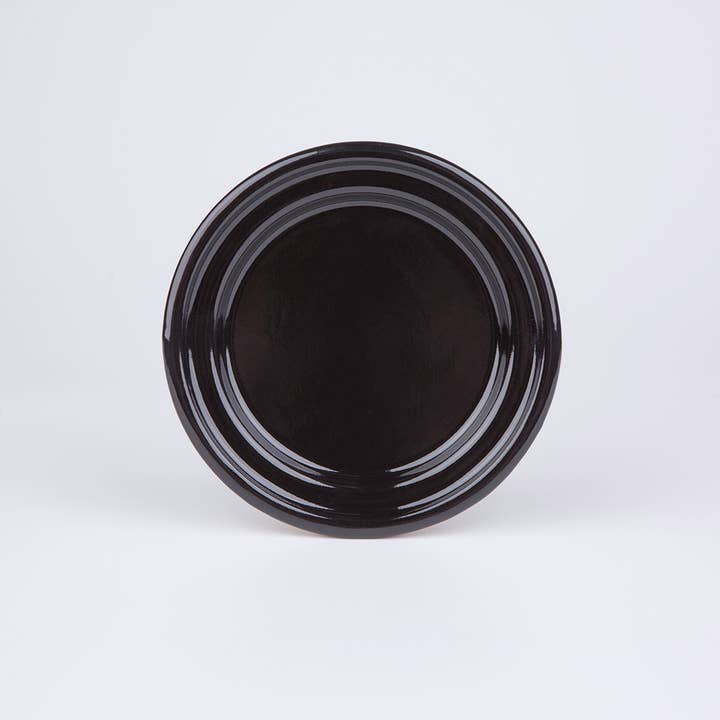 Emalco Enamelware - Wholesale Dinner Plate - 6.7" ENAMEL SIDE PLATE | PLAIN B.3